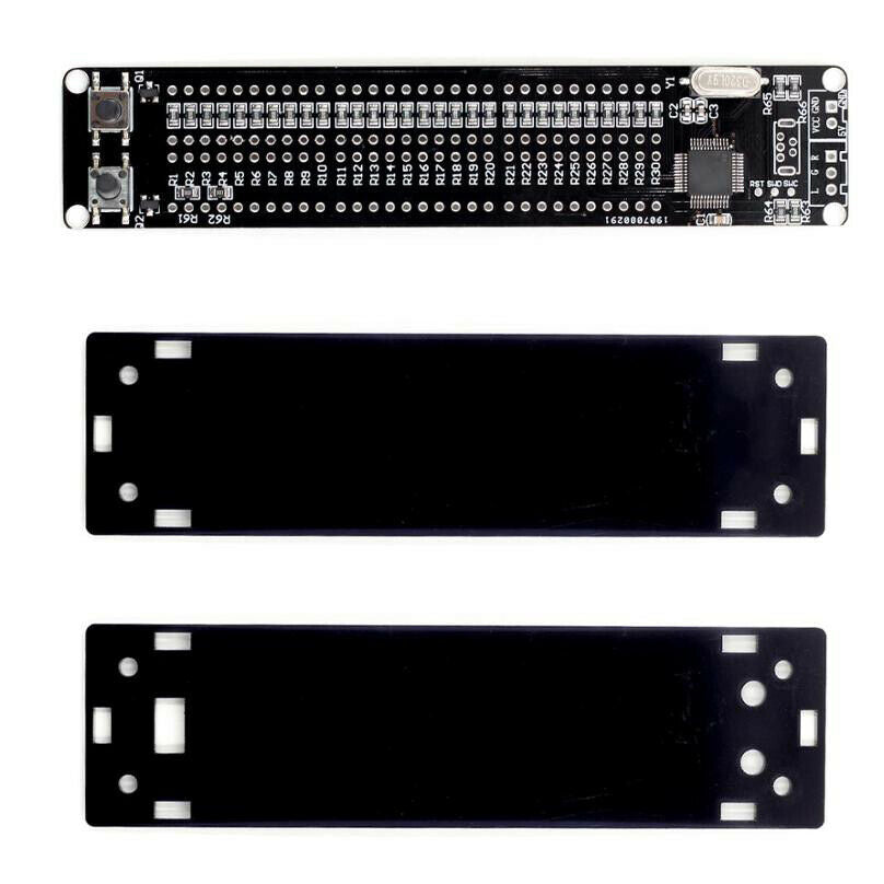 VHM-902 Mini Dual 30 Level Indicator VU Meter Stereo Amplifier Board with AGC M8