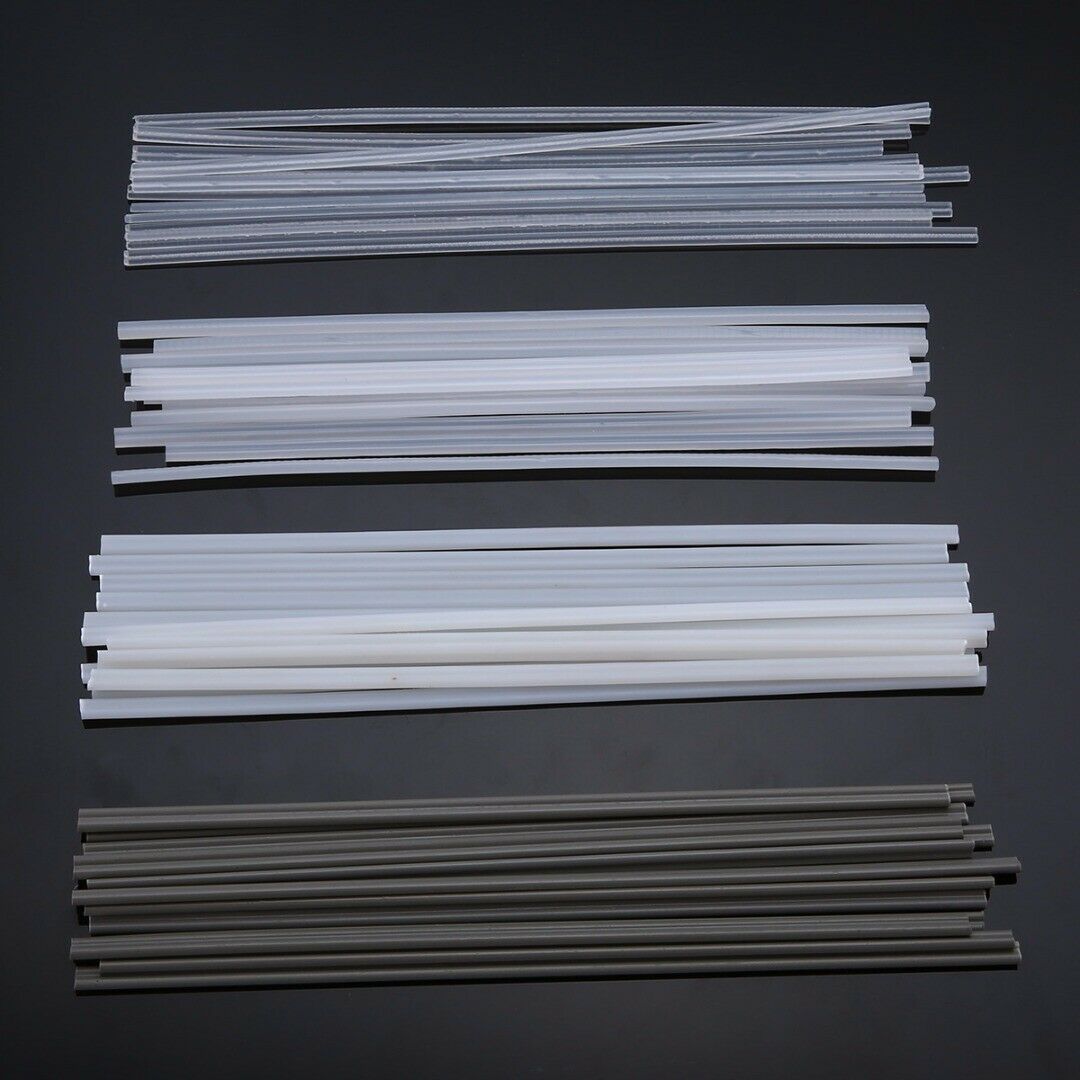 50Pcs PVC ABS PP PE Plastic Welding Rod Welding Sticks For Plastic Welder Tool