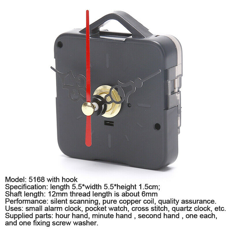 Quartz Clock Movement Mechanism Hands Wall Repair Tool Parts SetsBDAU