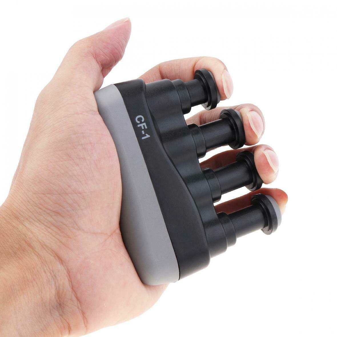 Hand Finger Exerciser Black Finger Strengthener for Guitar Bass Piano Players