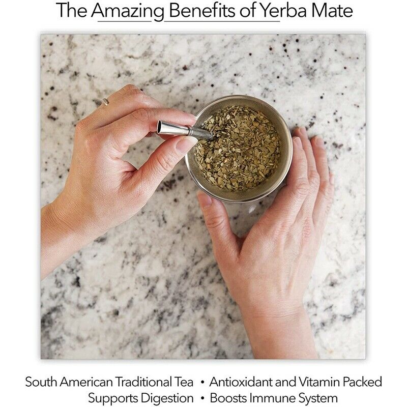 Double-Wall Stainless Yerba Gourd Mate Tea Set Coffee Water Mate Tea Cup witA7J7
