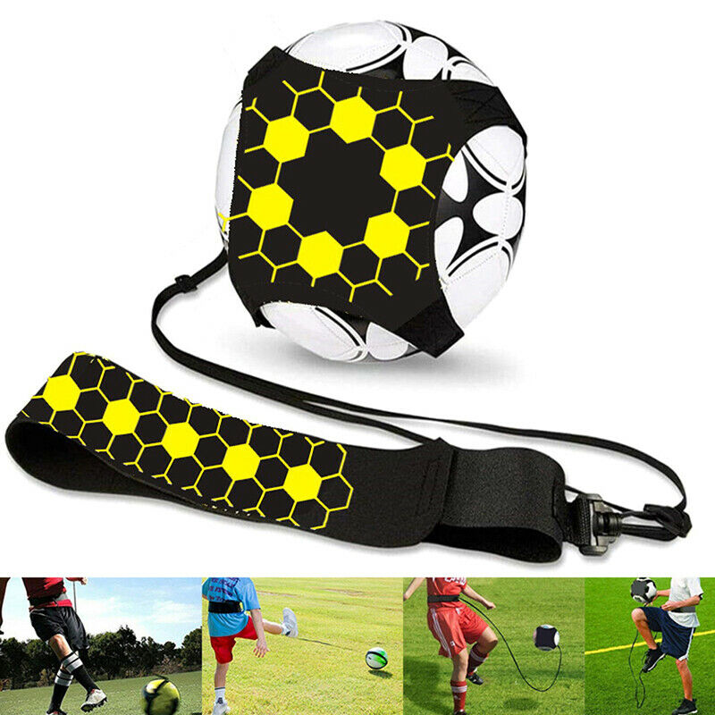 Football Ball Juggling Band Training Assistant Soccer Kicking Roundabout TyiDD