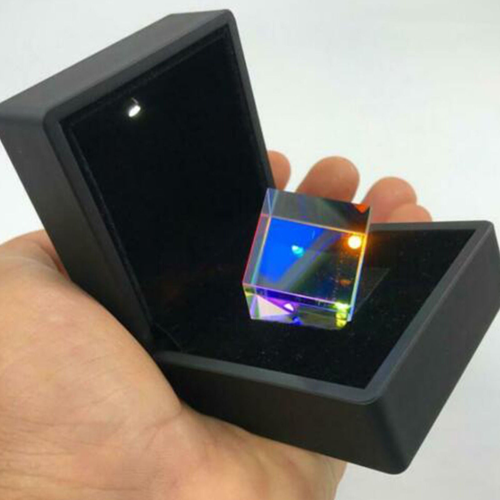 optical glass defective x-cube prism cross dichroic rgb splitter for teaching