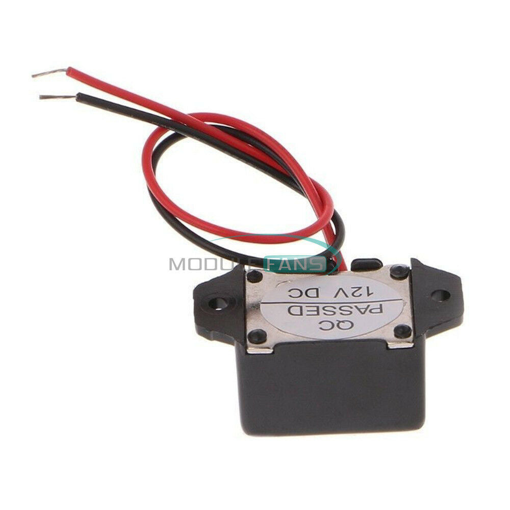 5PCS DC12V 85dB Mini Electronic Alarm Buzzer Constant Tone 8-15V