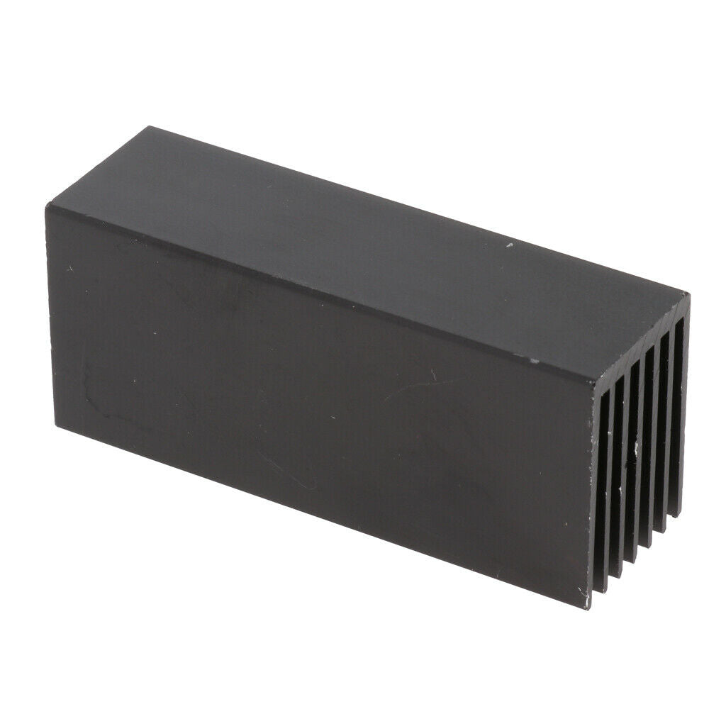NVMe M.2 SSD Aluminum Heatsink Solid State Drive Cooler Cooling Fin - Black