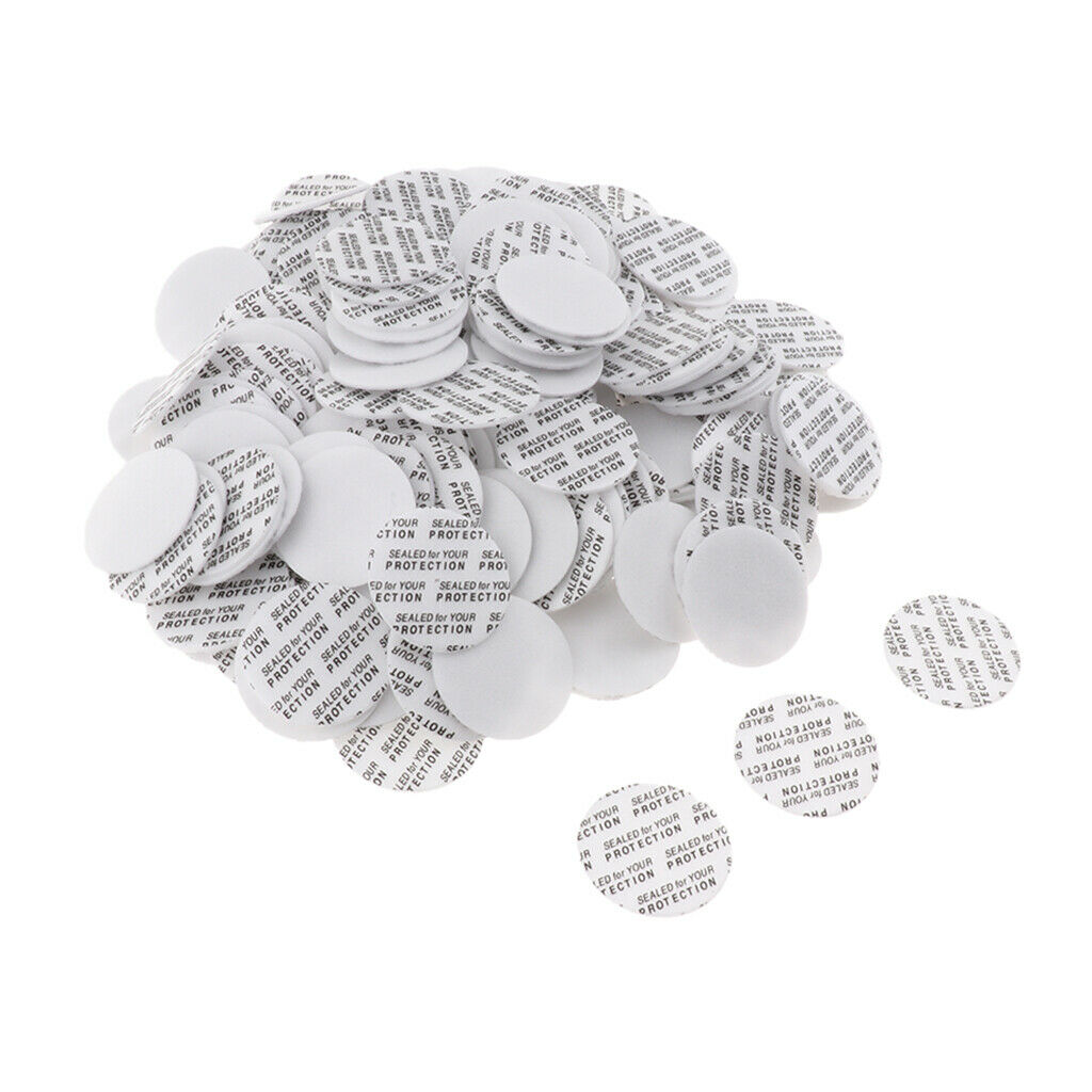 25mm 200 Pieces Press & Seal   Liners Bottle Safety Tamper Seals Natural