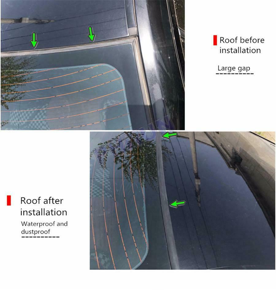 5M Car Rubber Seal Strip All Weather Edge Strip Trim For Windshield Windows