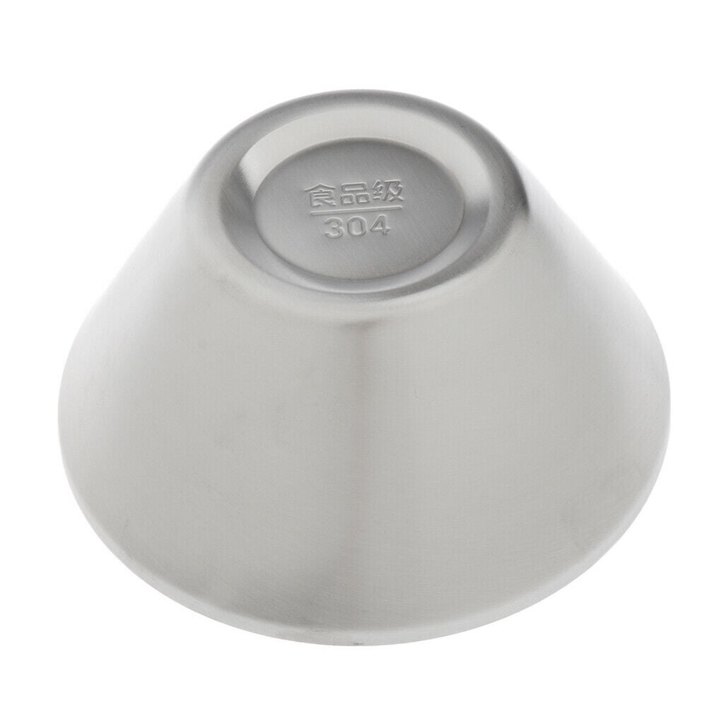 Outdoor Stainless Steel Insulated Camping Bowl Picnic 150x70mm for Adults