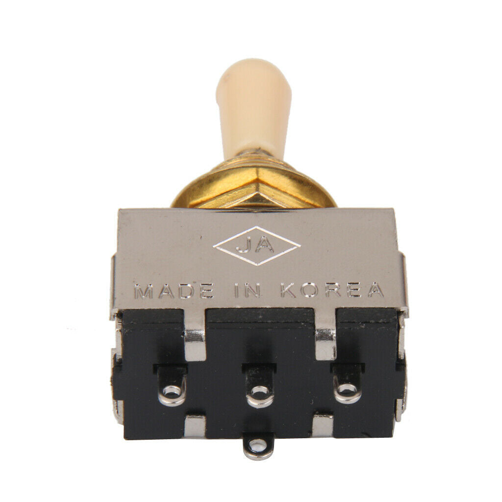 3-Way Box Style Toggle Switch W/   For Electric Guitar Parts Accessories