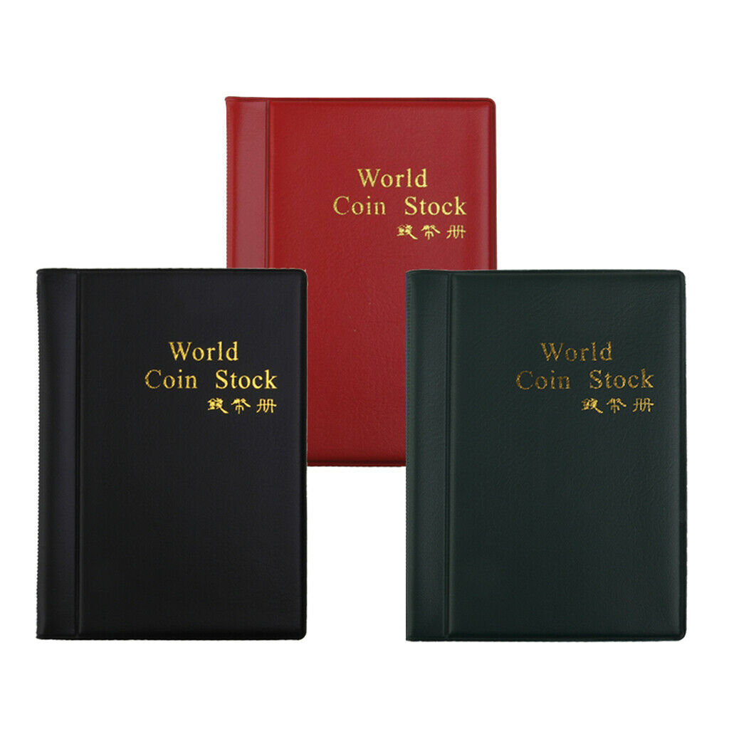 3x Mini Coin Storage Album Book Specie Money Medallions Collection Holder