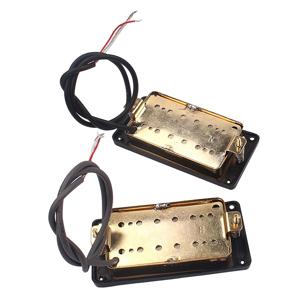 Electric Guitar Replacement Alnico 5  Pickup Set Copper Soap Bar
