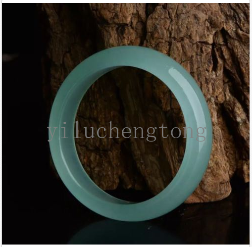 Huge 100% Natural Light Green JADE JadeiteBangle Bracelet 64-65mm + Certificate