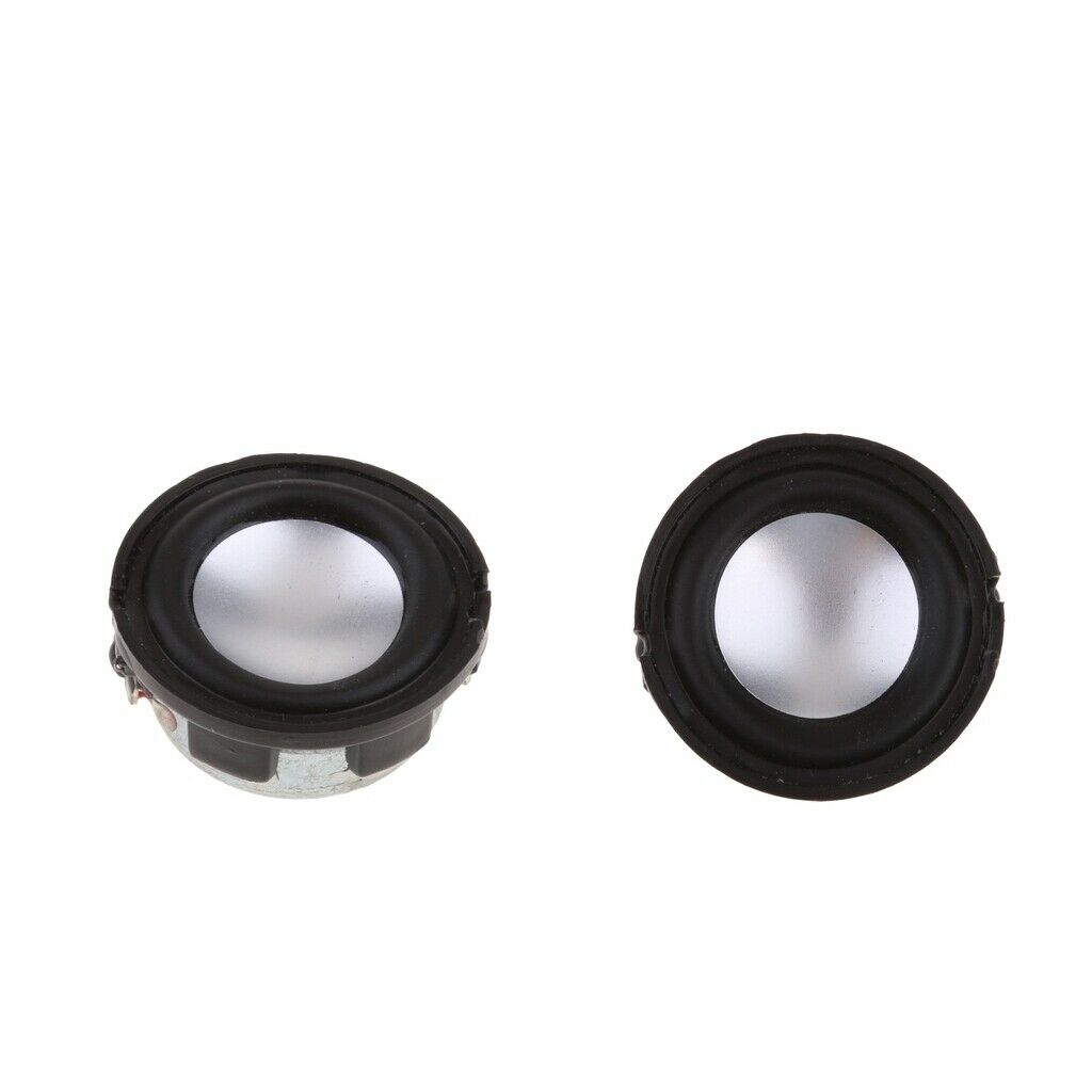 2X 23mm Full-range Audio Speaker Stereo Loudspeaker DIY Trumpet Horn 2W