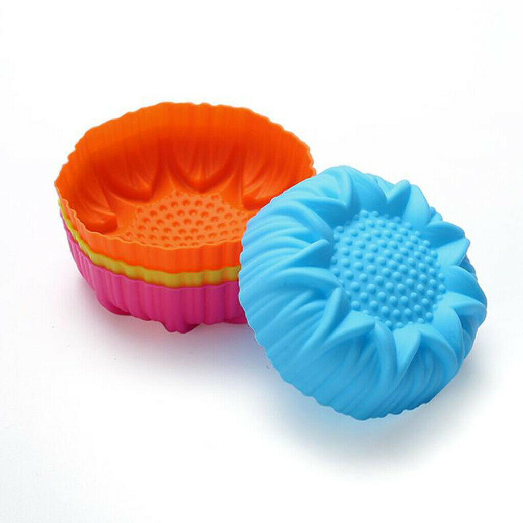 36 Pieces Silicone Cake   Mold Muffin Pudding Jelly Moulds Baking Tools
