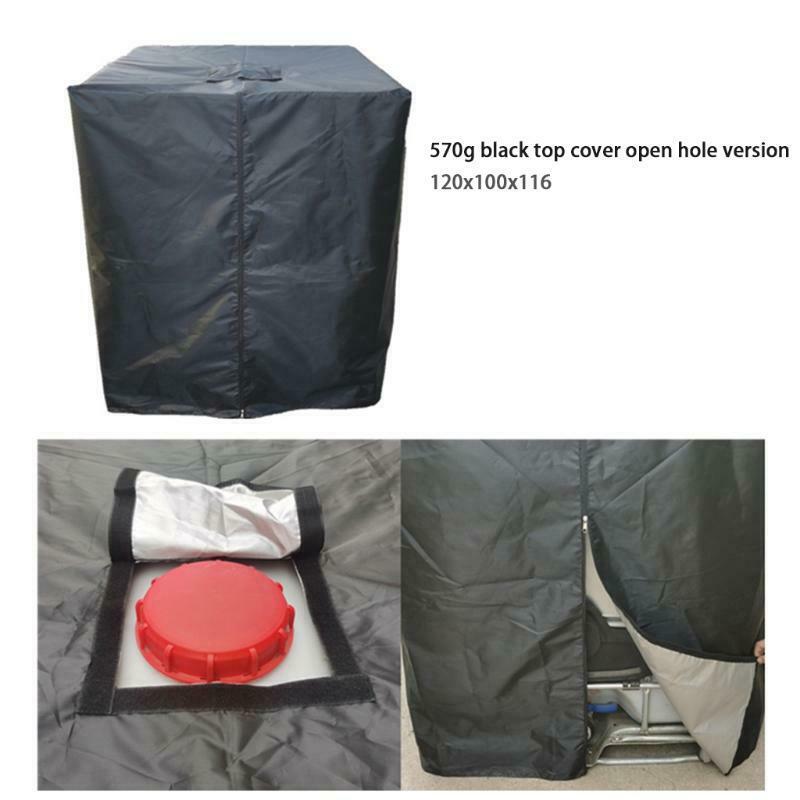 1000L IBC Ton Barrel Protective Cover Waterproof Dustproof Tank Container Cover