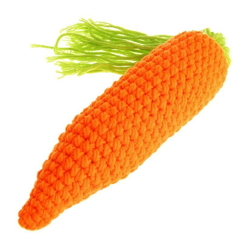Newborns Baby Photography Props Girls Boys Carrot Crochet Kids Photo Accessories
