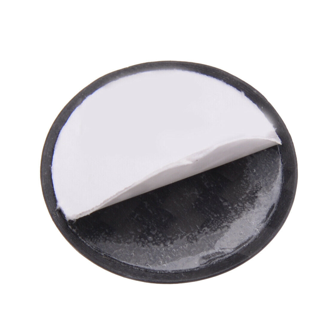 Real Carbon Fiber Black Engine Start Stop Button Trim Fit For VW Touareg Phaeton