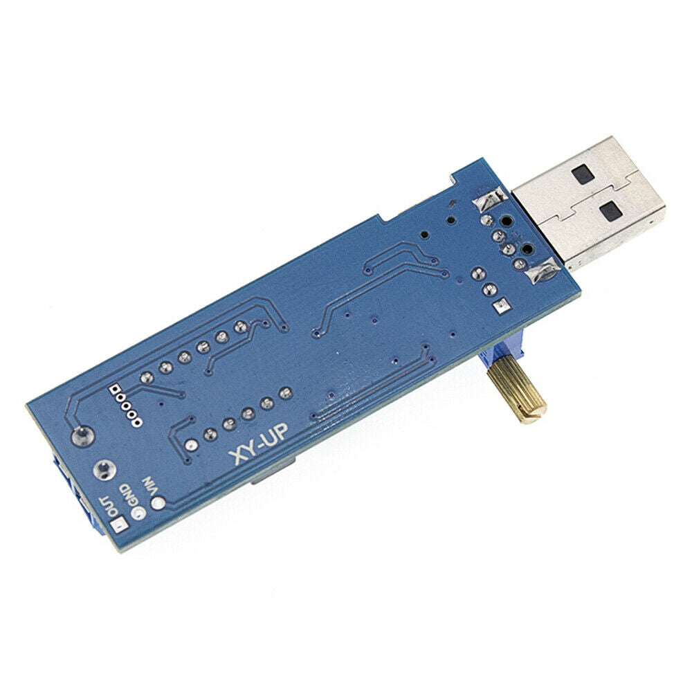 5V to 3.3V/12V Adjustable Out DC 1.2V-24V USB Step UP / Down Power Supply Module