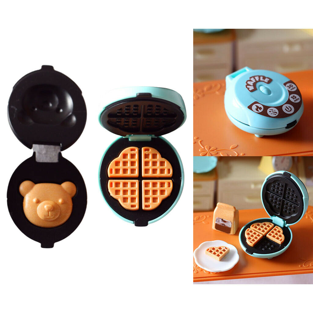 Electric Baking Pan Machine for 1/6 1/12 House Decoration Pretend Role Play
