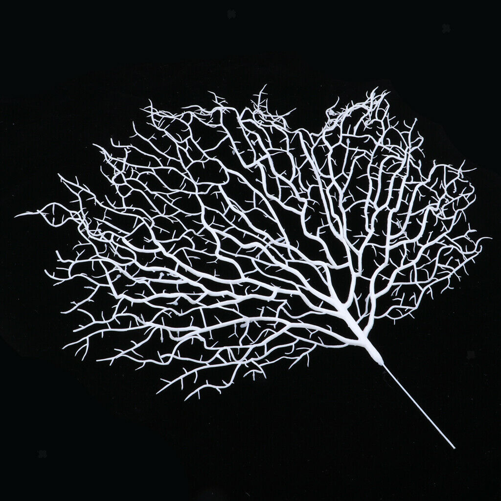 Artificial Coral Branch Decorative Tree Dried Plants Branches Decor White