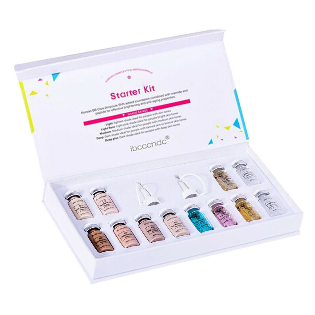 8ml Full Coverage Brightening Liquid Foundation Nourishing Facial Serum 03