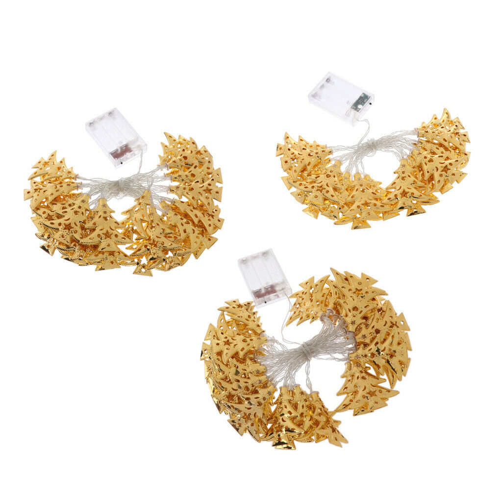 Christmas Tree Warm White String Fairy Light Chain Lamp Decor 2m 20LED