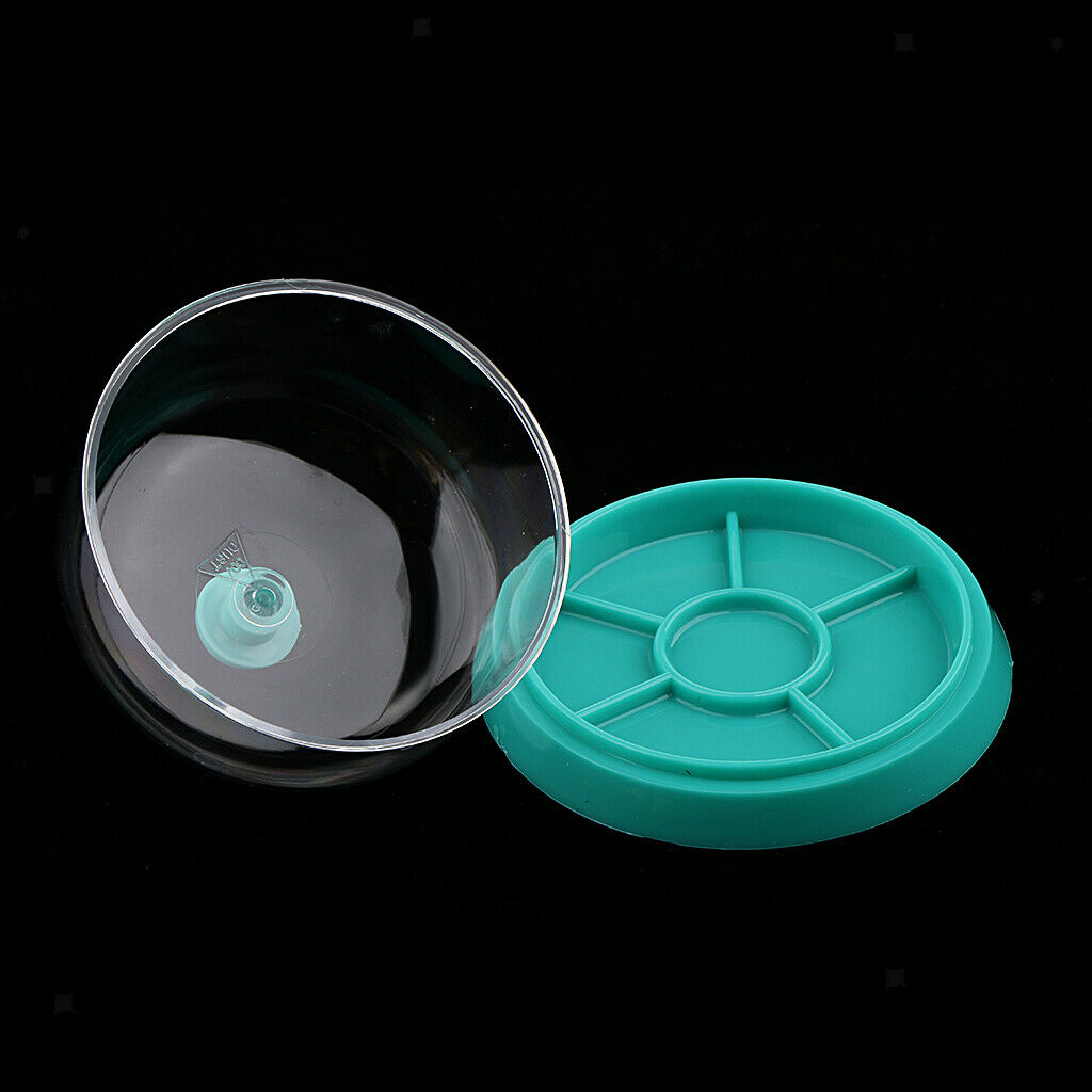 Blesiya Watchmaker Watch Parts Holder Tray  6 Slots Organizer Blue