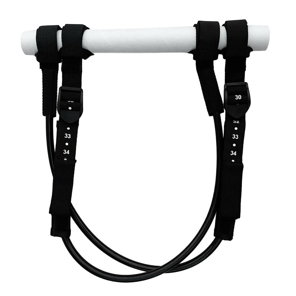 2 Pieces Heavy Duty Adjustable Non-Slip Windsurfing Harness Line 28-34 inch