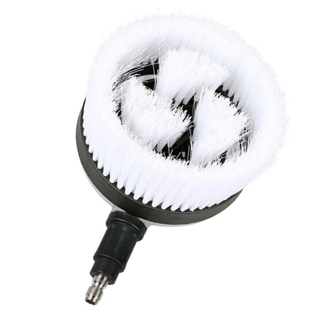 1pc Round Car Rotating Wash Brush Water Flow Body Washing Sprayer Cleaning