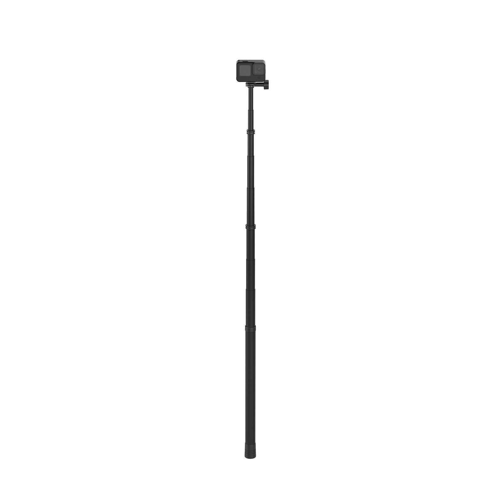 9.8ft Handheld Extendable Monopod Pole Selfie Stick for GoPro Hero Easy Use