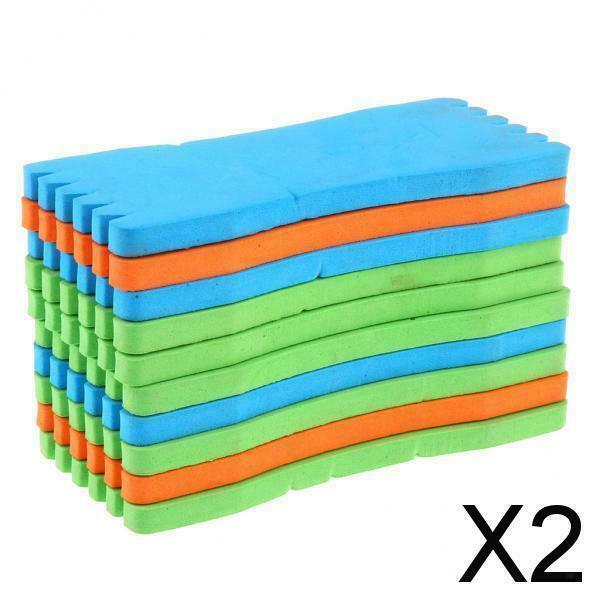 2X Foam Fishing Line Board Fishing Winding Board Wrapped Wire Spool Board 5x12