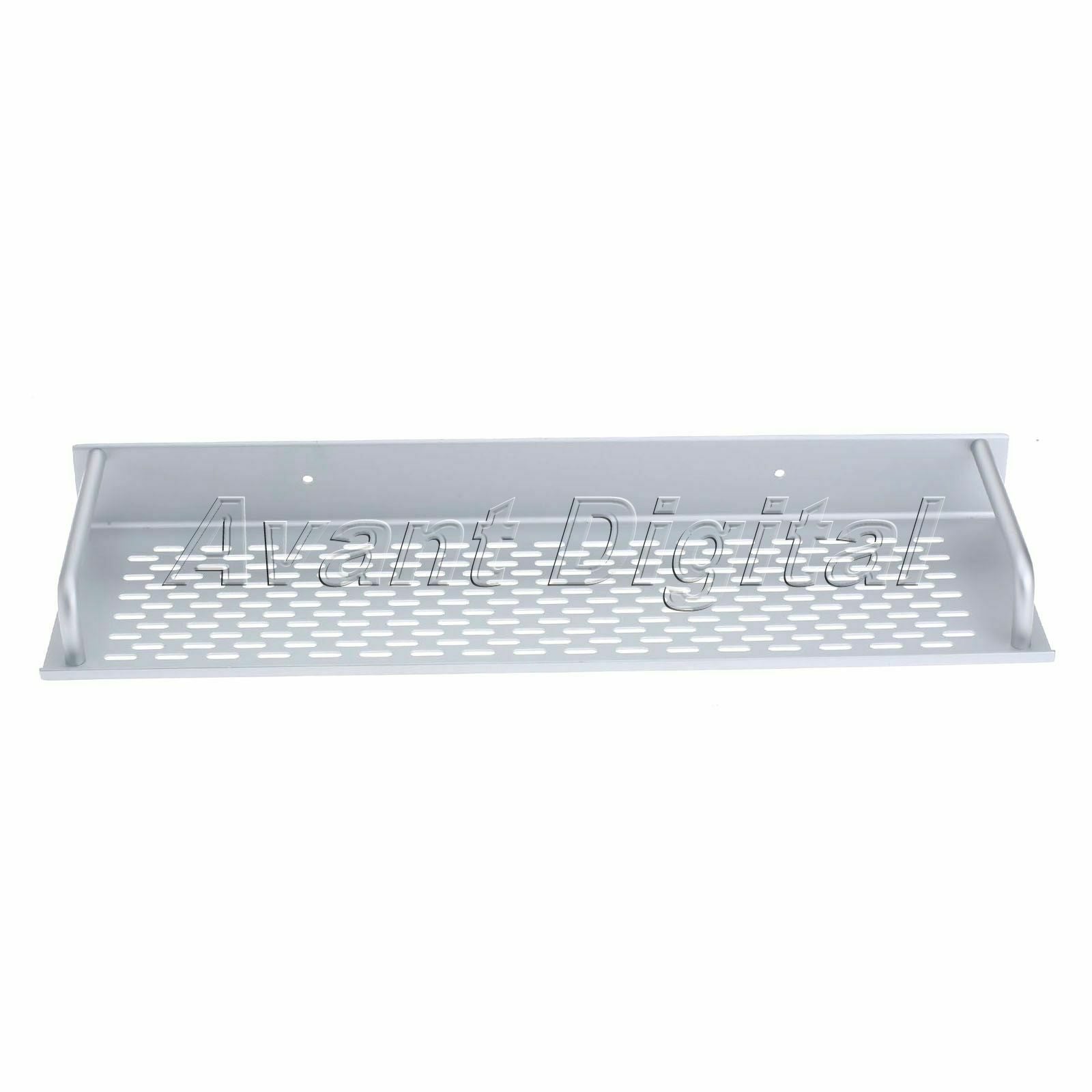 1X Space Aluminum Single Tier Bath Soap Shampoo Shelf Kitchen Condiment Holder