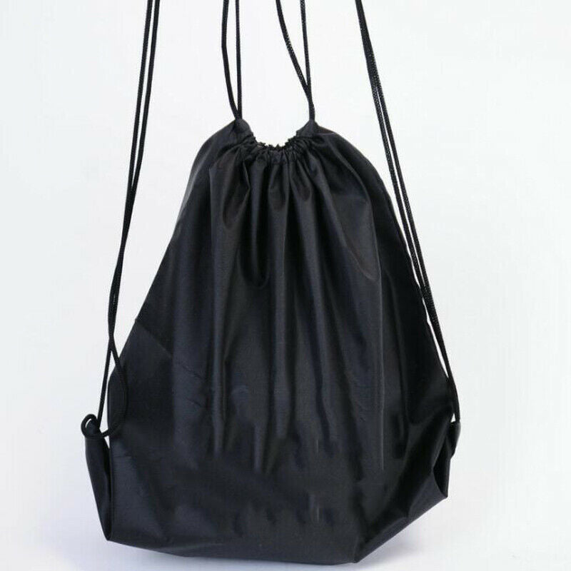 Universal Motorcycle Mountain Bike Helmet Lid Protect Bag Black Draw Helmets Bag