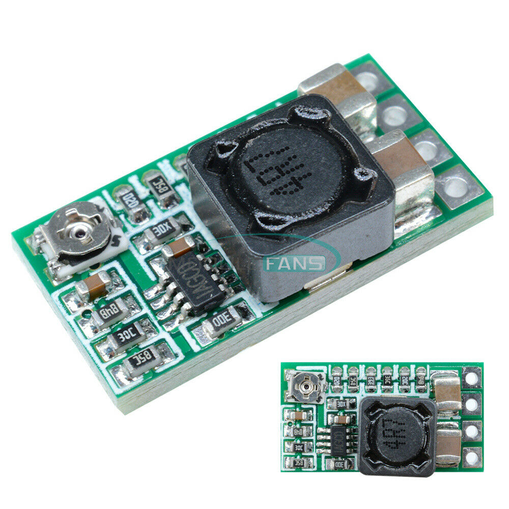 5PCS DC-DC 12-24V To 5V 3A Adjustable Mini Buck Converter Step Down Power Module