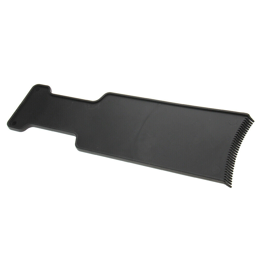 Premium 2Pcs Black Salon Barber Hair Coloring Tool Hairdressing Dyeing Board
