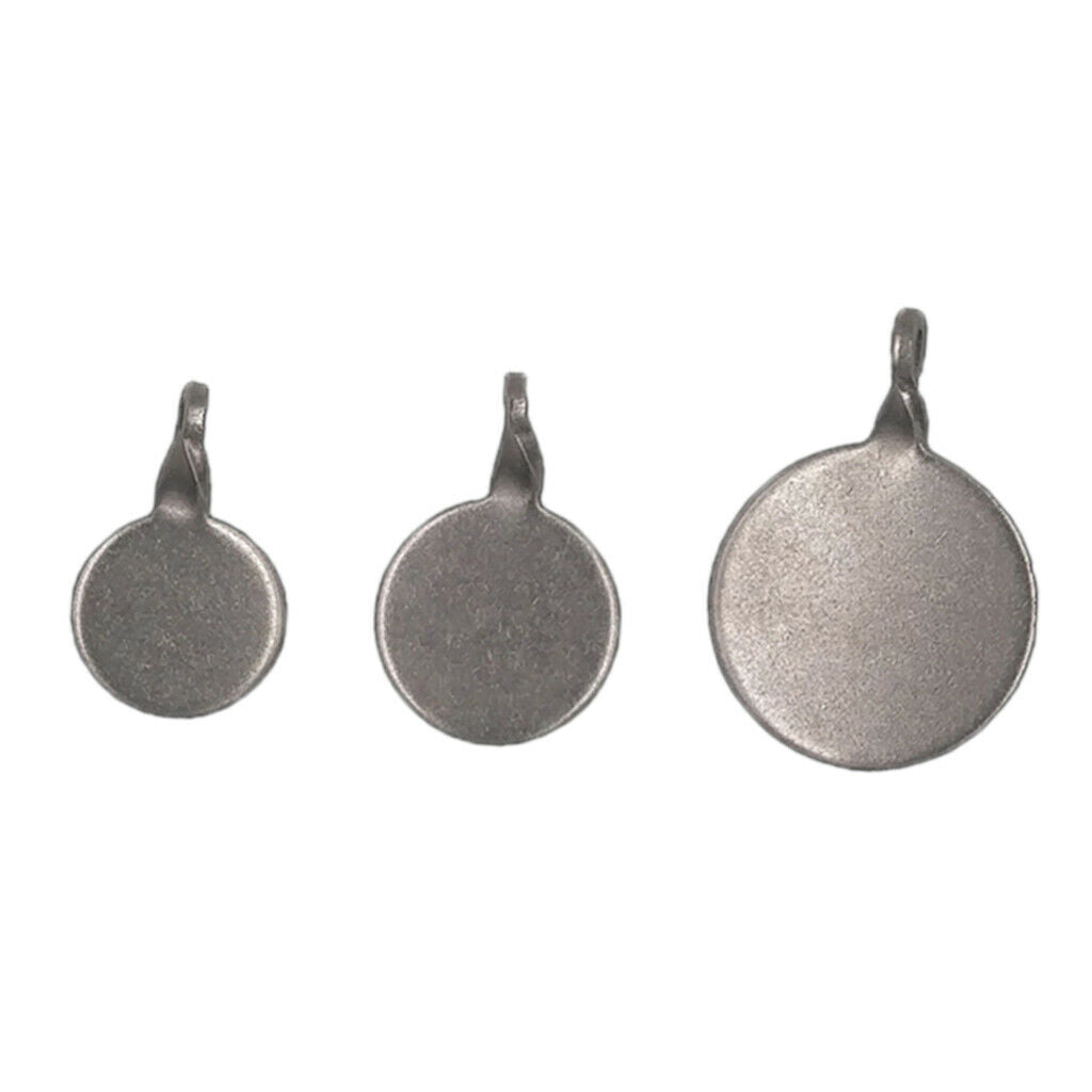 Stainless Steel Spinner Target Dia. 2.5/3/4cm for Upright Wall Tree Stick