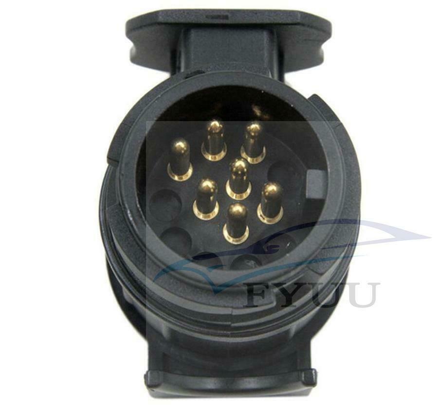 13 Pin Euro Socket To UK 7pin Plug Adapter Converter For Car Trailer Truck