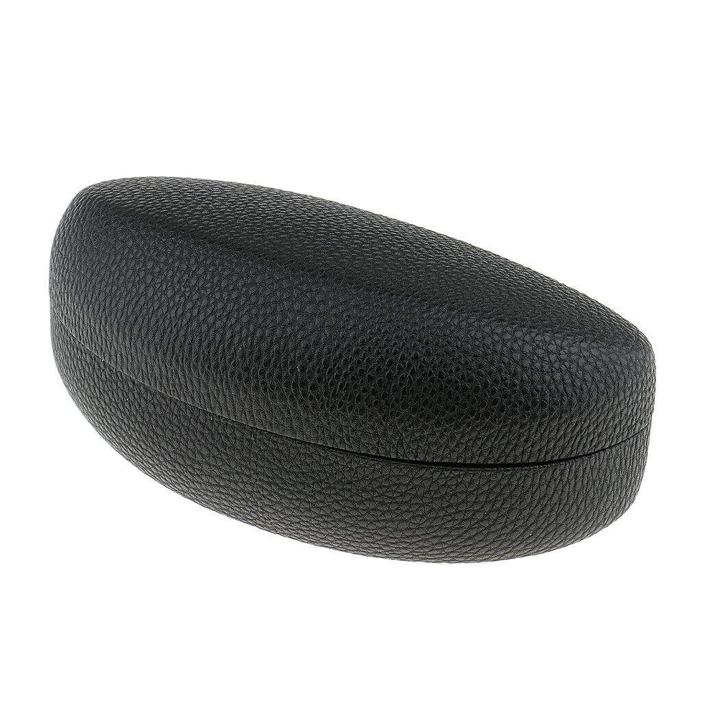 Black Metal Sunglasses Eyeglasses Hard Case Eye Glasses Storage Box Black