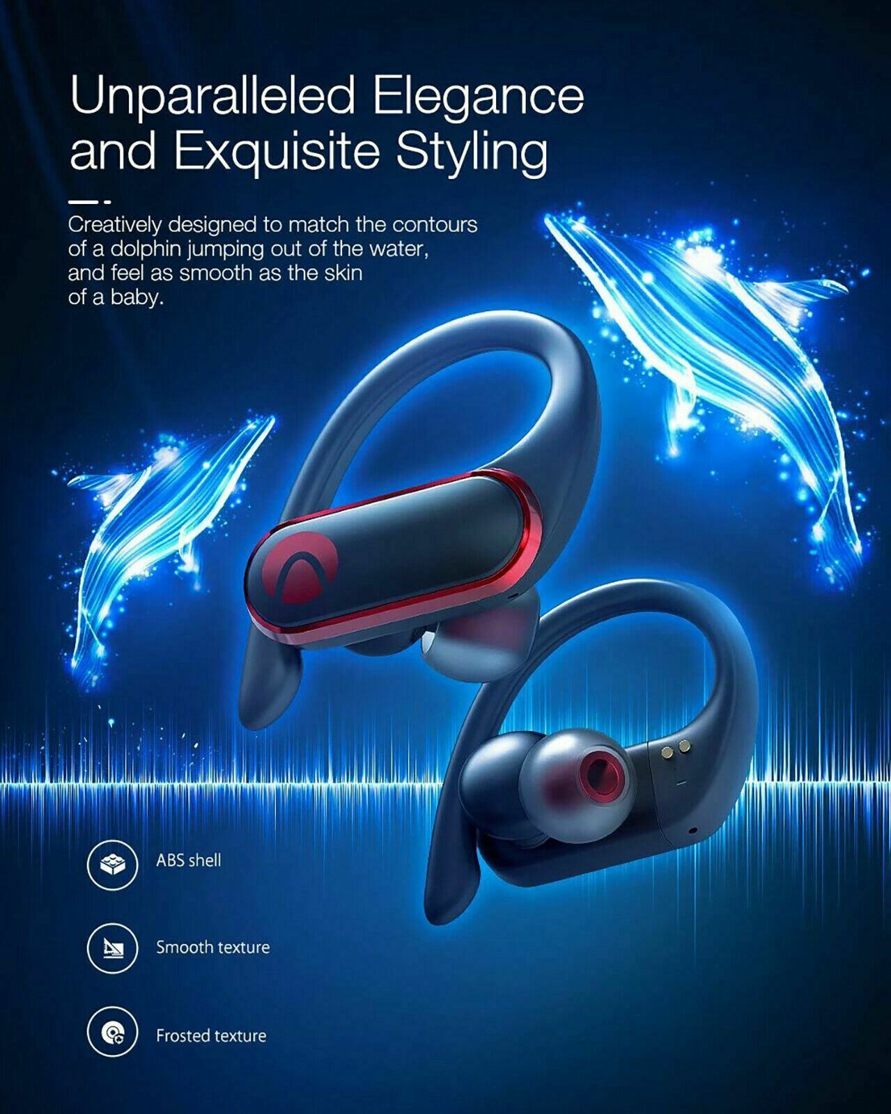 BlitzWolf AIRAUX Waterproof TWS Stereo Bluetooth 5.0 Earbuds Earphones Headset