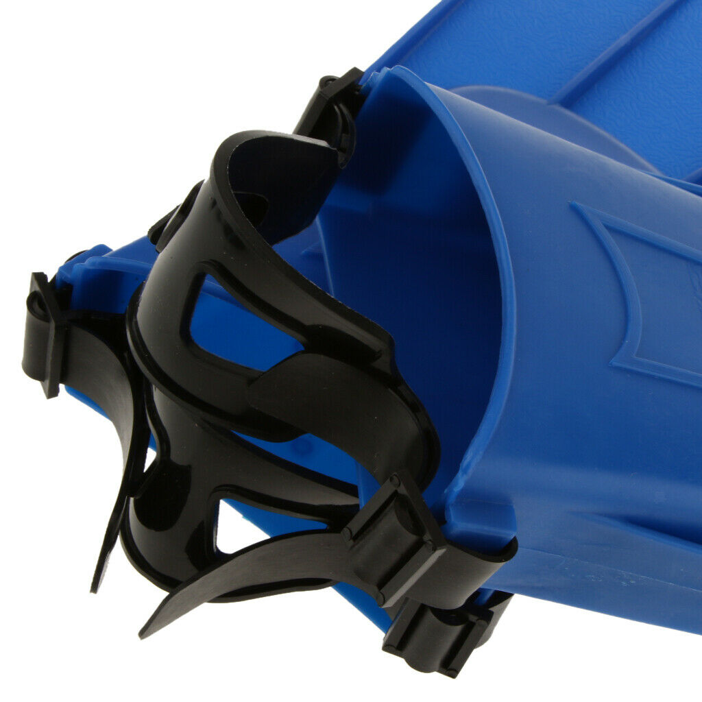 Adults Adjustable Flippers  Swimming Diving Learning Tools XL Blue