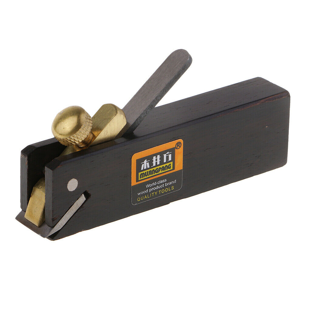 Wooden Shoulder Plane HSS Bullnose  Plane for Woodworking Craft DIY