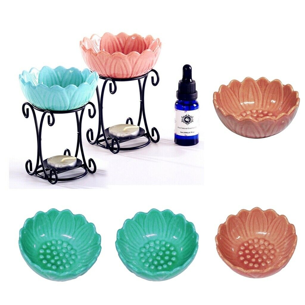 4 Packs Replacements Oil Warmer Dish Oil Warmers Fragrance Diffuser Lamp