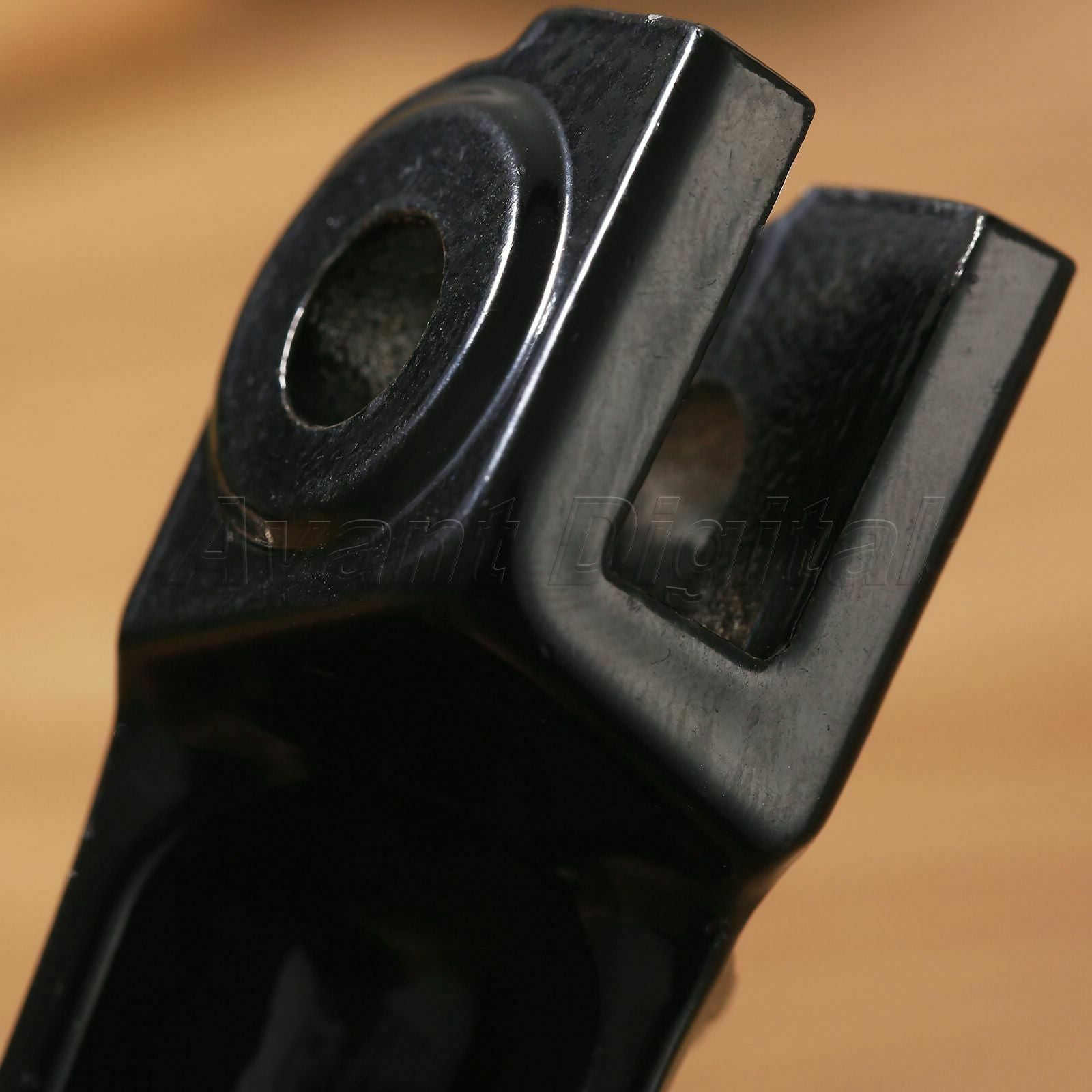Car Front Footrest Foot Peg Black Fit for Yamaha YZF R6S 2003-2008 YZF R6 99-12
