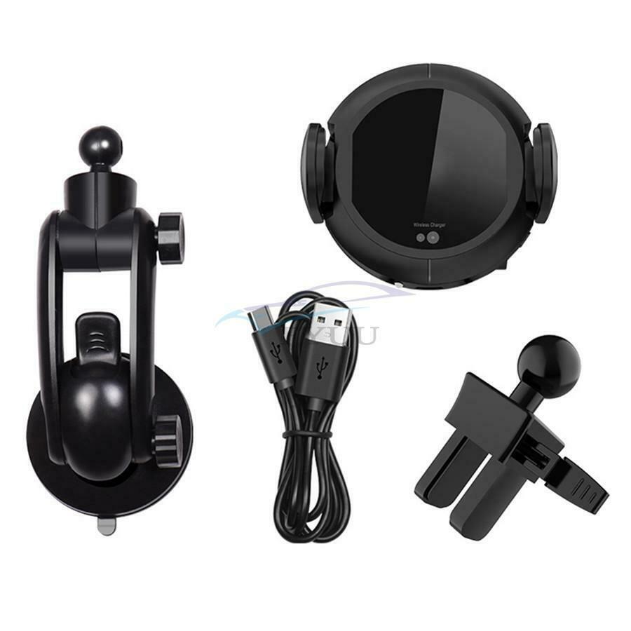 2-3.5A 360°Rotation Smart Protection Adjustable Pedestal Wireless Charger Holder