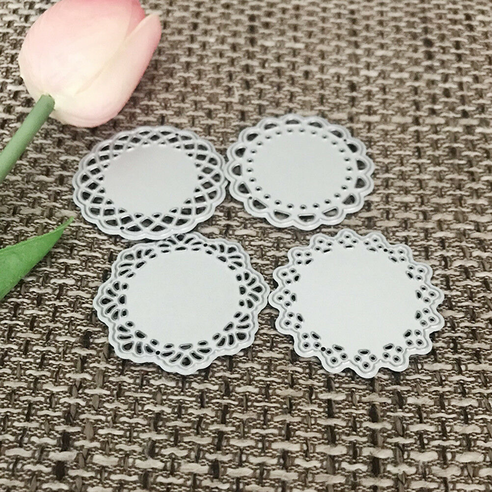 Round lace Design Metal Cutting Die For DIY Scrapbooking Album Paper Card BDAU