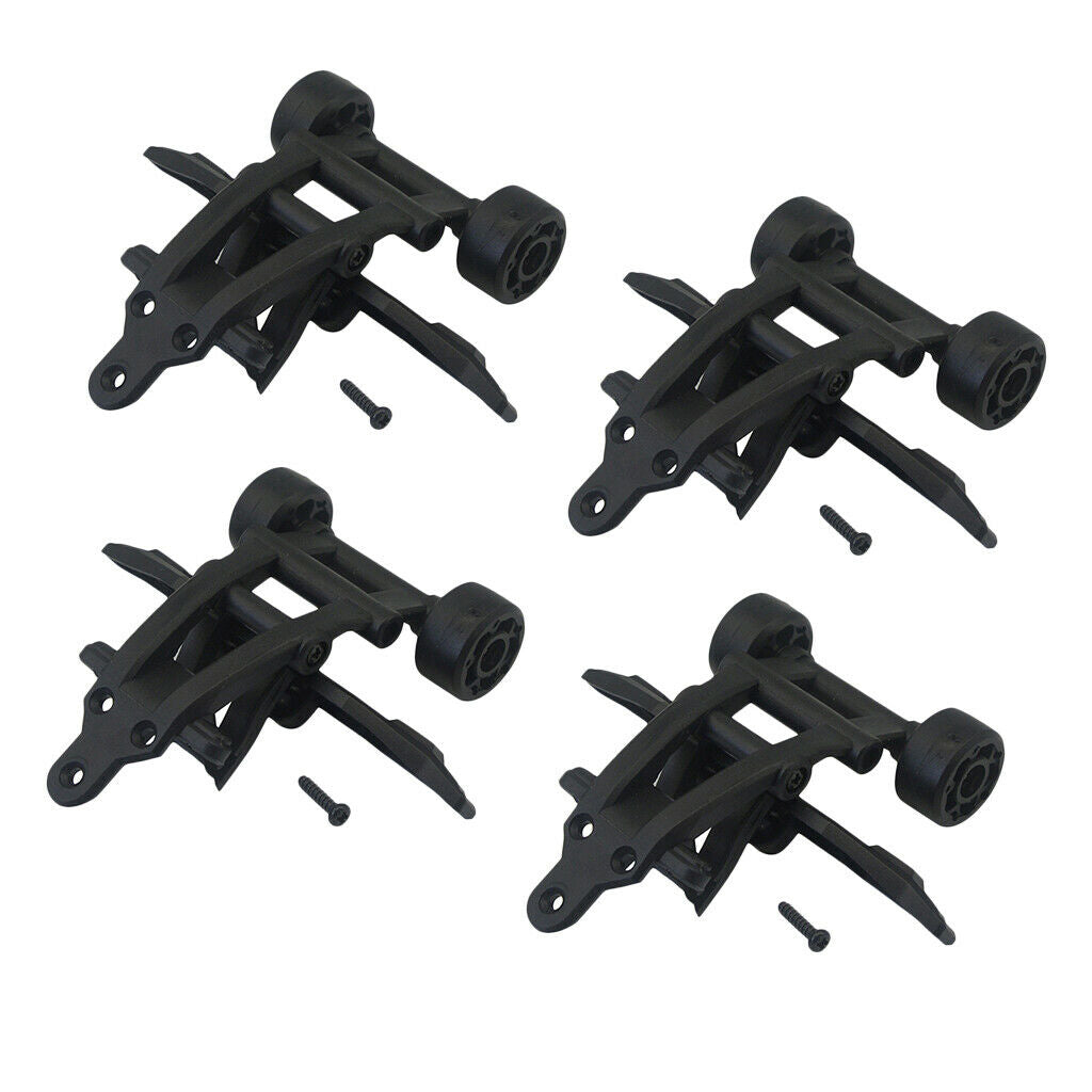 4Pcs Premium RC Car Wheelie Bar Plastic Fit for Xinlehong Q901 Q902 Q903