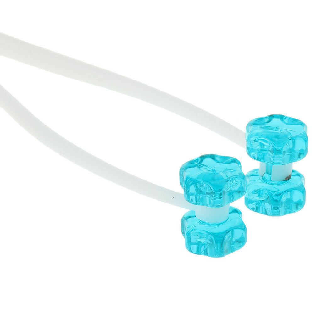 5 Pcs Cat Massage Tool Cat Thin Face Massager Pet Dog Feet Legs Massager Blue