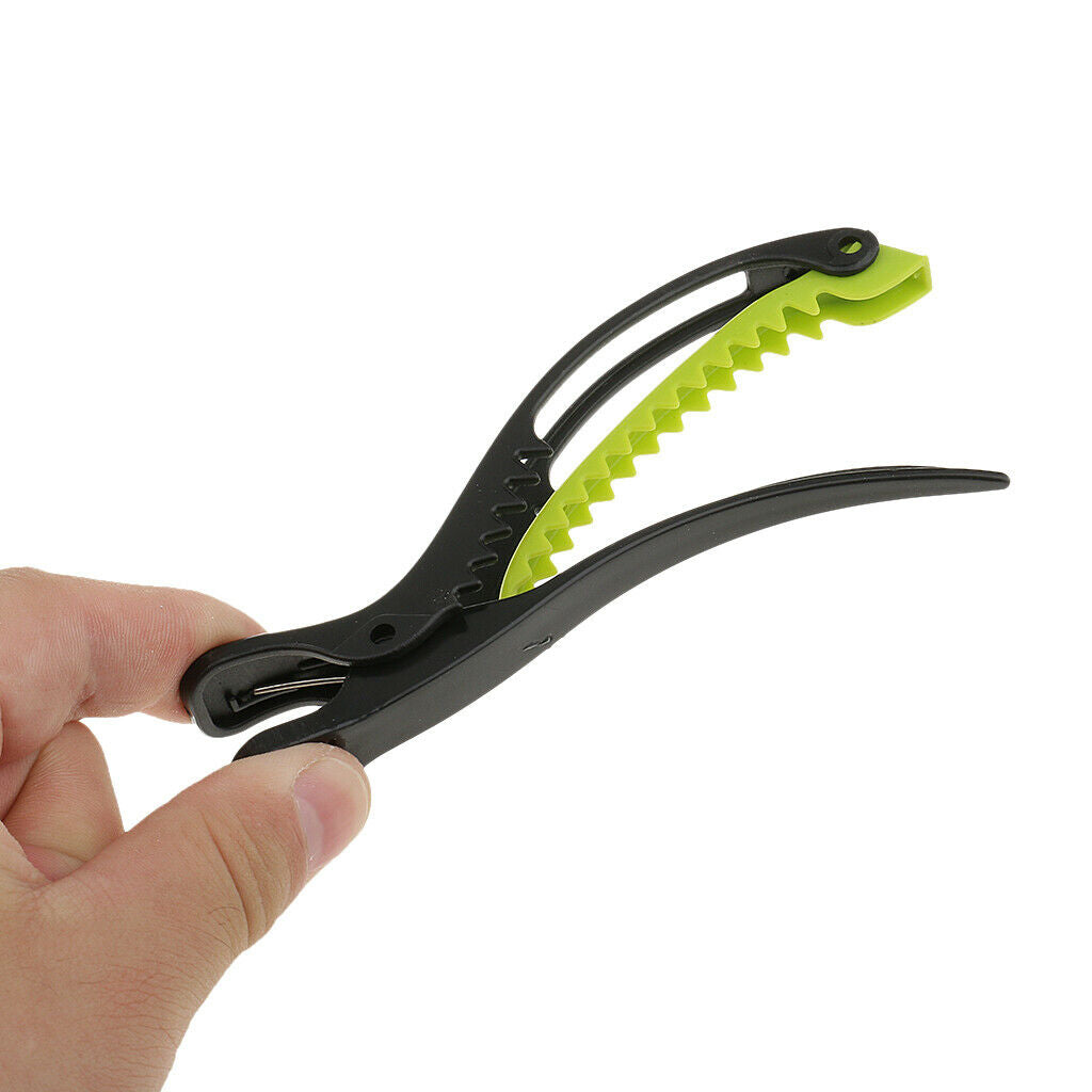 6Pcs Salon Section Plastic Crocodile Charm Hair Clip Hairdressing Tools Set