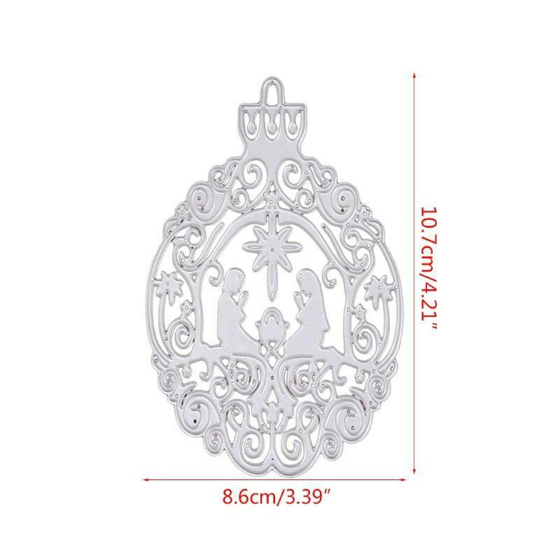 Christmas Hanging Metal Cutting Dies Stencil DIY Scrapbooking Album Paper Card