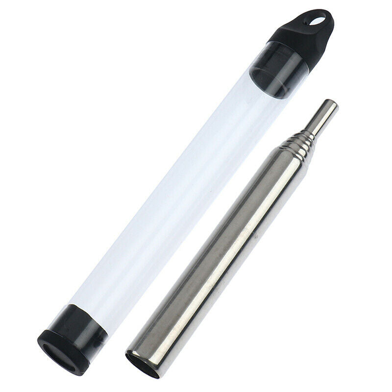 1Pc Stainless Steel Pocket Bellows Collapsible Air Blasting Campfire Too.l8